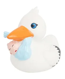 LILALU Stork Duck with Baby - White