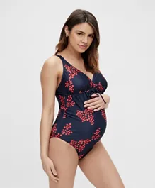 Mamalicious New Russel Nathalia Maternity Swimsuit - Navy Blazer