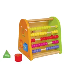 Lelin 4 in 1 Wooden Spring Time Toy
