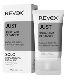REVOX B77 Just Squalane Cleanser Facial Impurities & Makeup Remover - 30ml