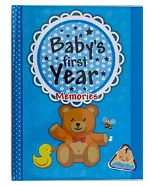 Future Books Baby First Year Memories Blue - English