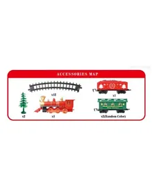 HYP Christmas Train Track Play Set - 18 Pieces