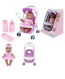 Generic Baby Doll set with Music Accessories Set - Pack of 4