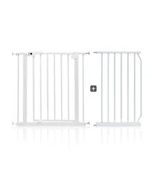 Babysafe Metal Safety Gate With 45cm Extension - White