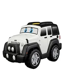 Bb Junior Jeep Touch & Go Jeep Wrangler - White