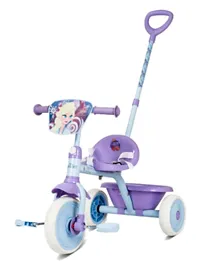 Spartan Disney Frozen Tricycle With Pushbar - Purple