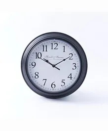 ساعة حائط كونغو من هوم بوكس - أسود