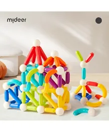 Mideer Rainbow Magnetic Sticks - 60 Pieces