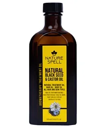 Nature Spell Black Seed & Castor Oil - 150ml