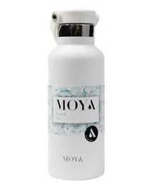 Moya Starfish Insulated Sustainable Water Bottle White - 500mL