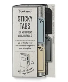 IF Bookaroo Sticky Tabs Mono - 40 Pieces