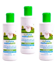Mamaearth Nourishing Hair Oil for Babies 200ml - Pack of 3
