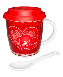 Party Magic Valentine Mug With Spoon