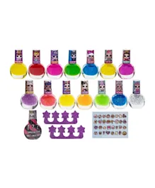 Townley Girl LOL Surprise! Nail Polish Set with Nail Accessories - 18 Pieces