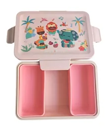 Marcus and Marcus Tropical Theme Bento Lunch Box - Pink