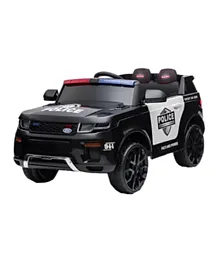 مايتز - سيارة شرطة 911 كهربائية للركوب 12 فولت - أسود