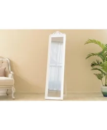 PAN Home Hedge Cheval Mirror - White
