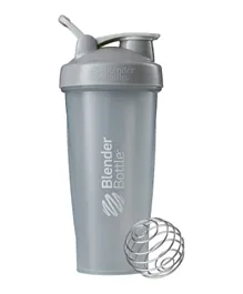 Blender Bottle Classic Shaker With Blender Ball Pblegrey - 28oz