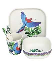 Tommy Lise Bamboo Dinner Set - Feathery Mood