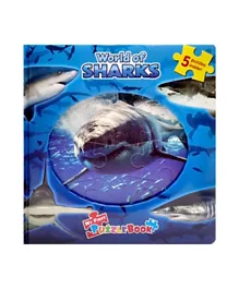 Phidal Sharks My First Puzzle Board Book - English