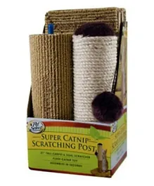 Four Paws Sisal & Carpet Cat Scratcher - 20' 20' inches