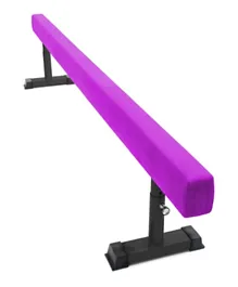 Dawson Sports Wooden Lower Height Adjustable Balance Beam - Purple