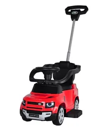 LAND ROVER Defender Foot to Floor Kids Ride On Push Car - Red
