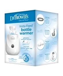 Dr Brown's InstaFeed Bottle Warmer & Steriliser - White