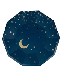 Party Camel Stars & Moon Plates Pack of 8 - 22 cm
