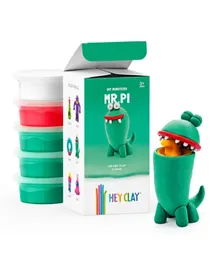 Hey Clay Pi Colorful Kids Modeling Air-Dry Clay, 5 Cans