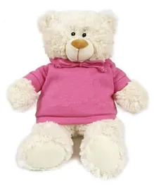 Fay Lawson Teddy Cream with Hoodie Pink and Cream - 38cm