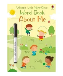 Little Wipe Clean Word Books About Me - English