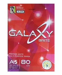 Galaxy Brite Copy Paper A5 80GSM - 500 Sheet