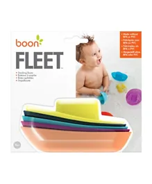 Boon Fleet Stacking Boats Bath Toy