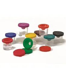 Edx Education Non Spill Paint Pots & Lids - 10 Pieces