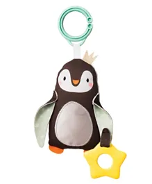 Taf Toys Prince The Penguin Soft Clip on Toy- Black & White