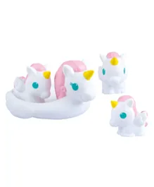 Playgo Splashy Unicorn Family Pack Of 4 - Multicolour