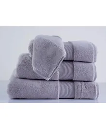 PAN Home Tiffany Zero Twist Bath Towel - Silver Grey