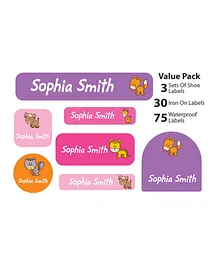 Ajooba My Labels Personalised Name Labels for Kids My Nursery Labels 010 - Pack of 108