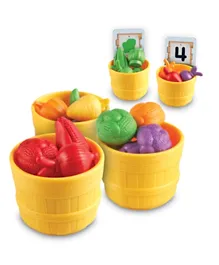 Learning Resources Veggie Farm Sorting Set Food Sorting Game - 46 Pieces