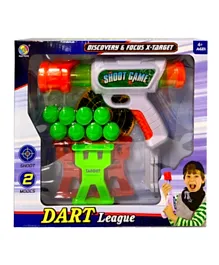 HAJ Dart League Soft Gun - Multicolor