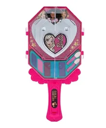 Barbie Hand Mirror With Cosmetics In A Box - Pink