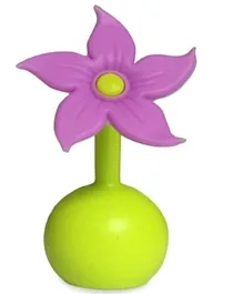 Haakaa Silicone Flower Stopper - Purple