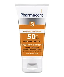PHARMACERIS Broad Spectrum Protection Cream SPF 50+ - 50mL