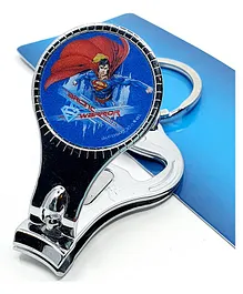 Warner Bros DC Comics Superman 3D Lenticular Keychain Nail - Multi Color