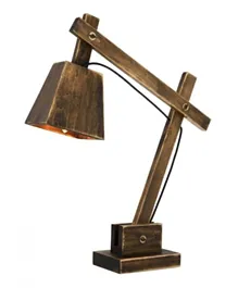 Avonni Antique Wooden Desk Lamp