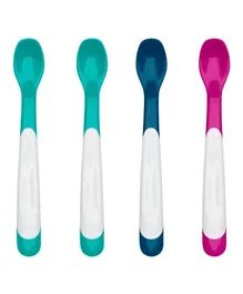 Oxo Tot Plastic Feeding Spoon - 4 Pieces