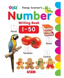 Number Writing Book 1 to 50 - English