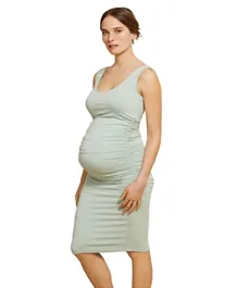 Mums & Bumps - Isabella Oliver Maternity Tank Dress - Mint Green