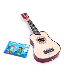 New Classic Toys Guitar De Luxe - Natural